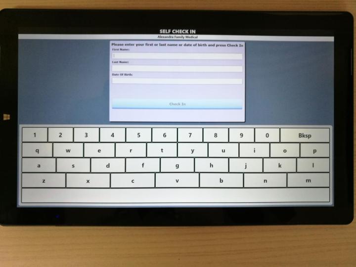 Self Service Tablet